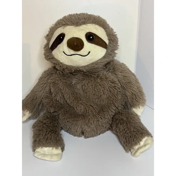 Microwavable Plush Jr Sloth Toy Filled with Lavender for Soothing Comfort - Picture 1 of 2